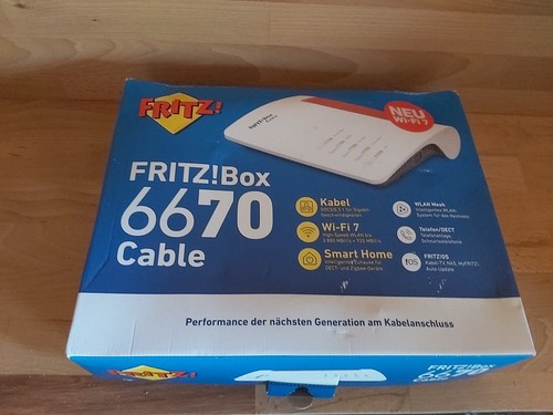 Fritz box 6670 cable neu - 6670,