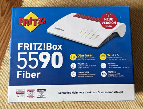 Fritz box 5590 fiber glasfaser - fiber,