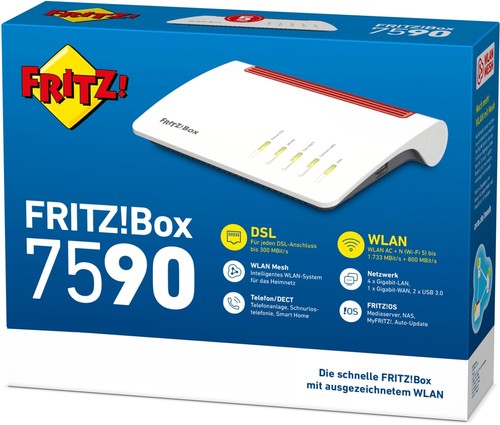 Avm fritz box 7590 - avm, wlan