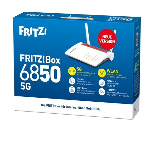Fritz box 6850 wlan mesh - fritz!box, v2